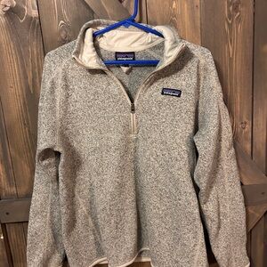 Patagonia Men's Zip-Up Sweater in Gray